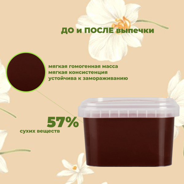 Начинка термост. 9.1.5.1. "КРЕМ с ароматом Шоколад", 1 кг